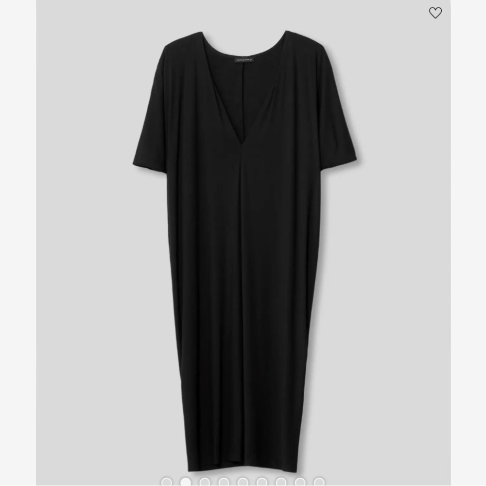 Universal Standard black Teresa Liquid jersey dress in woman’s small